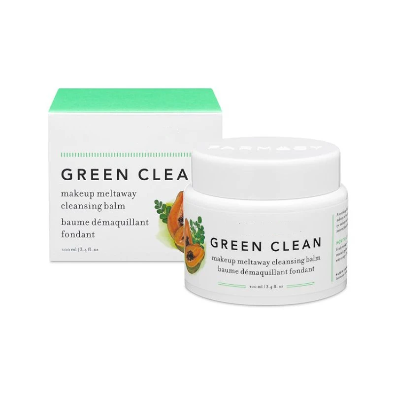 Hot-sale Products Green Clean Makeup Meltaway Cleansing Balm Cosmetic Mild Refreshing Makeup Remover Gel Deep Cleansing