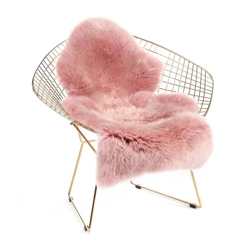 
China Modern plush wool rugs carpets living room anti slip backing rug 