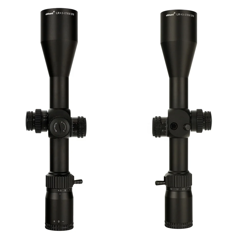 Ohhunt OEM 4 5-27x50 SFIR тактический прицел гравировка 1/10 прицелы для охоты