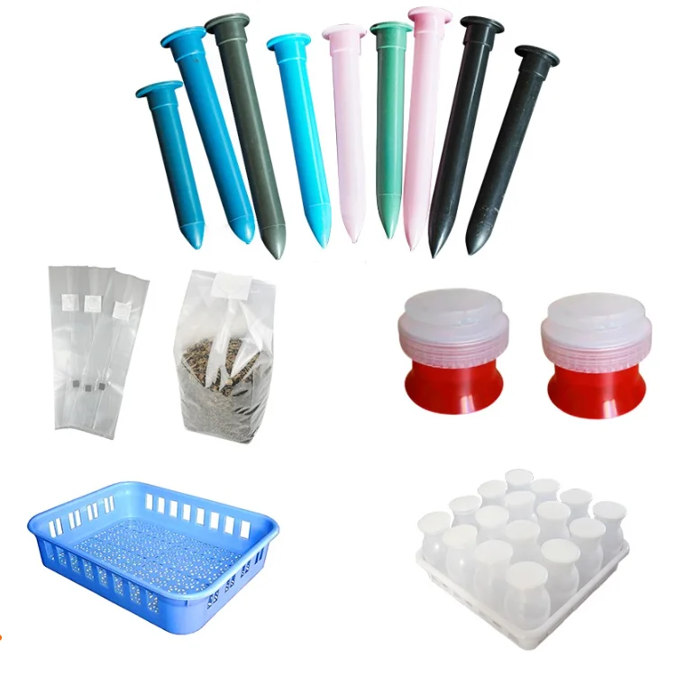 Enoki mushroom production bottle plastic mushroom cultivation bottle