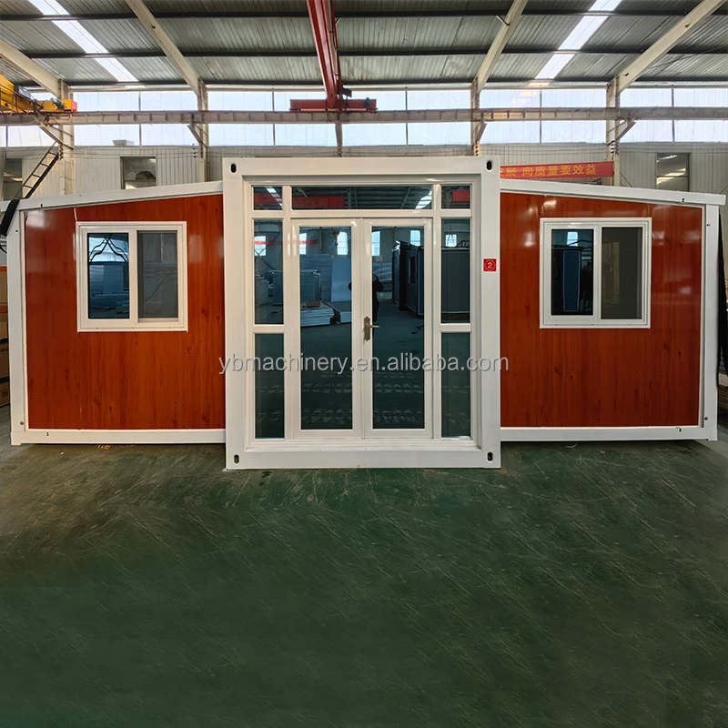 Luxury Custom Modular Homes Extendable Prefabricated  Expandable House Large Bedrooms Living Room Container House
