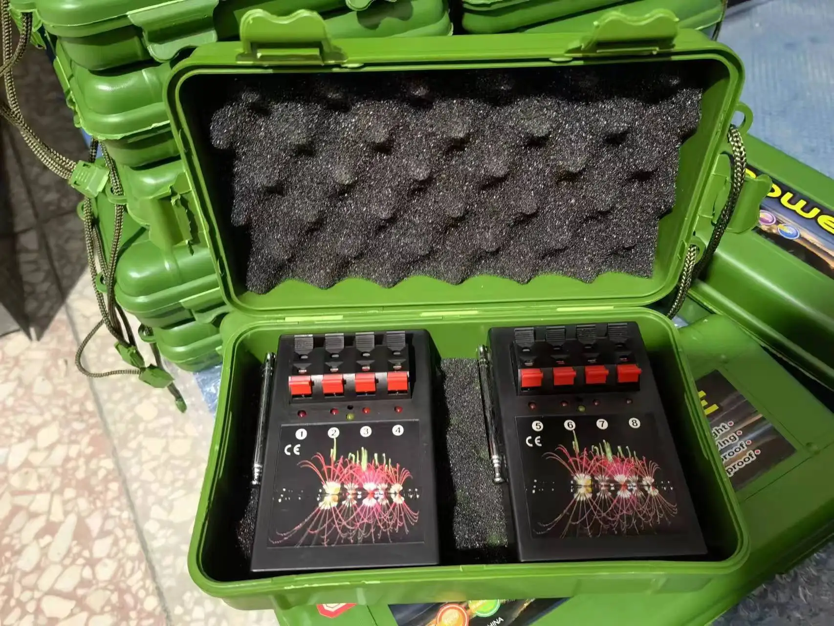 Fireworks Wireless Remote Control Firing System For Cold Fountains 8 shots