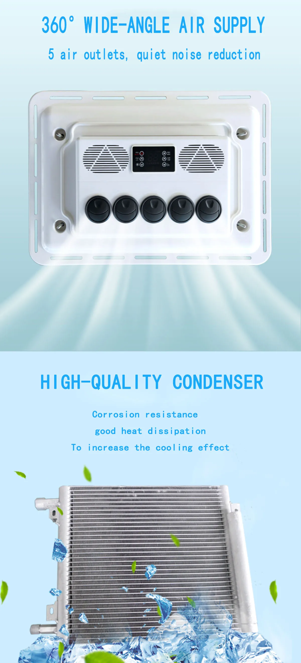 roof top 12 volt 24v truck air conditioner other air conditioners 