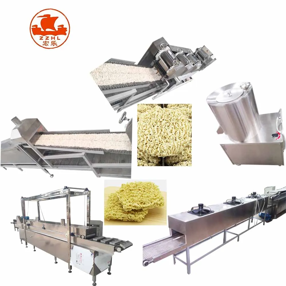 Low Price New Design Stainless Steel Spaghetti Commercial Industrial Automatic Instant Noodle Production Line