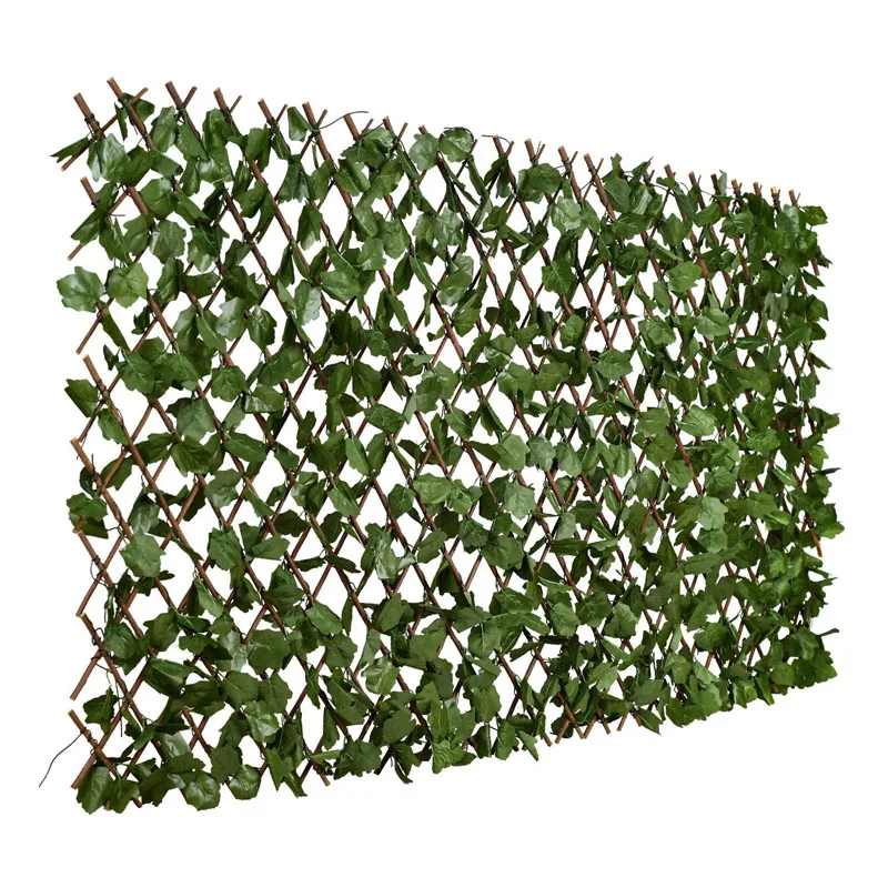 2022 Hot Sale Artificial Modules Fake Green Grass Leaf Wall For Wedding Garden Decoration