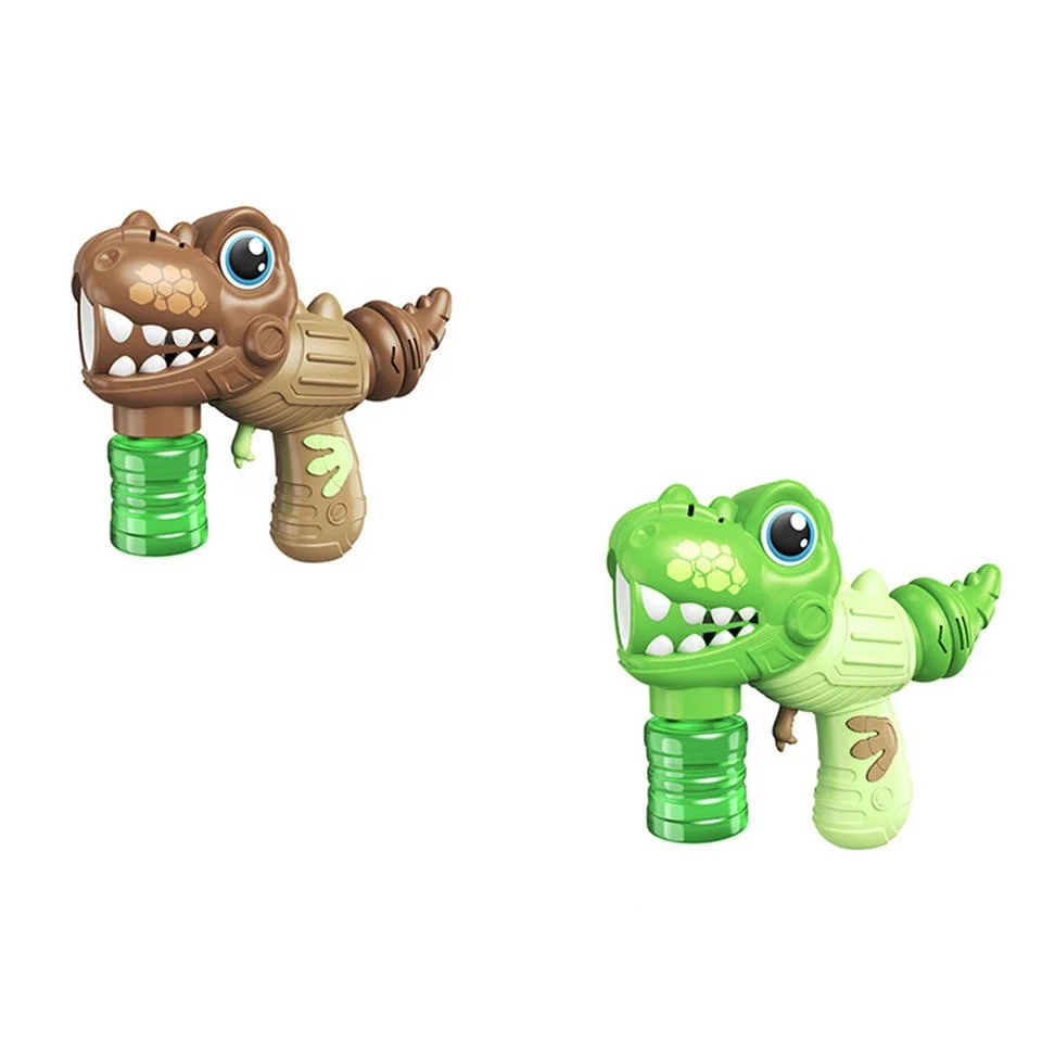 Ly Dinosaur Bubble Machine Blaster Wanna Bubble Maker For Kids Blow Kids Bubble Gun