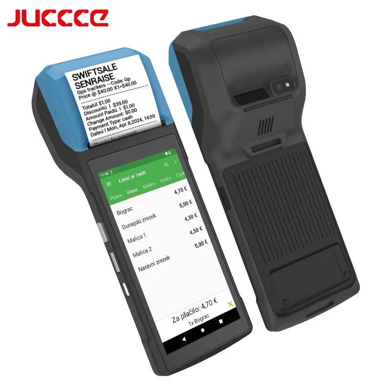 WM retail carry bag cloud mobile touch screen machine used self 58mm 80mm pos system handheld printer