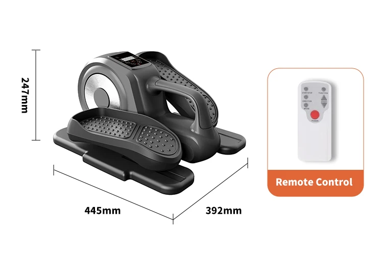 Customizable Color Mini Home Elliptical Exercise Machine Black Stair Stepper for Fitness Training