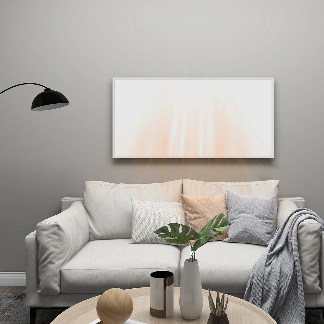 CE certification large room wall mounted infrared radiator heater