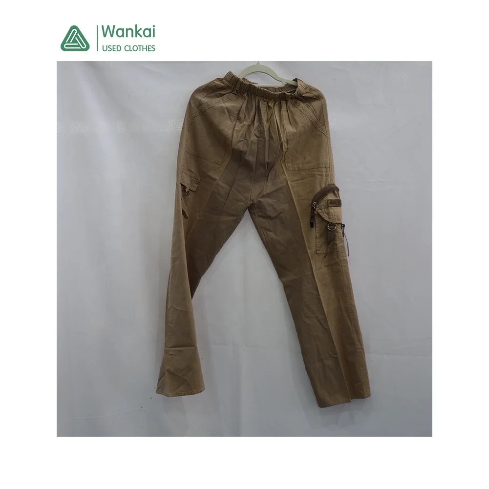 CwanCkai Best Selling New Designs Cargo Men Pants Used, Hot Sales Mixed Sizes Men Second Hand Cargo Pants