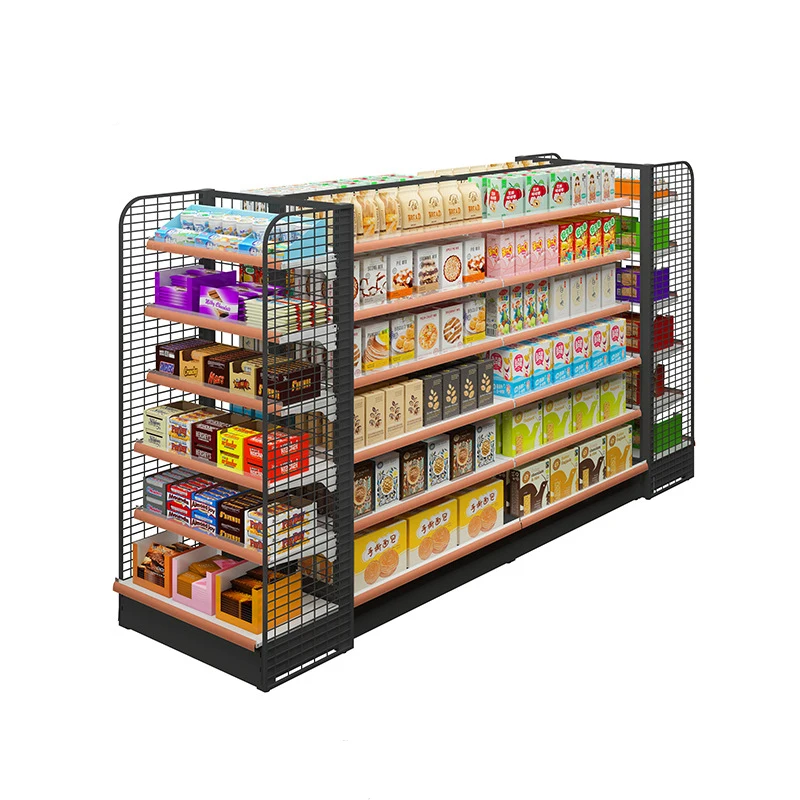 gondola shelving white supermarket shelves for sale grocery items food convenience store grocery equipment