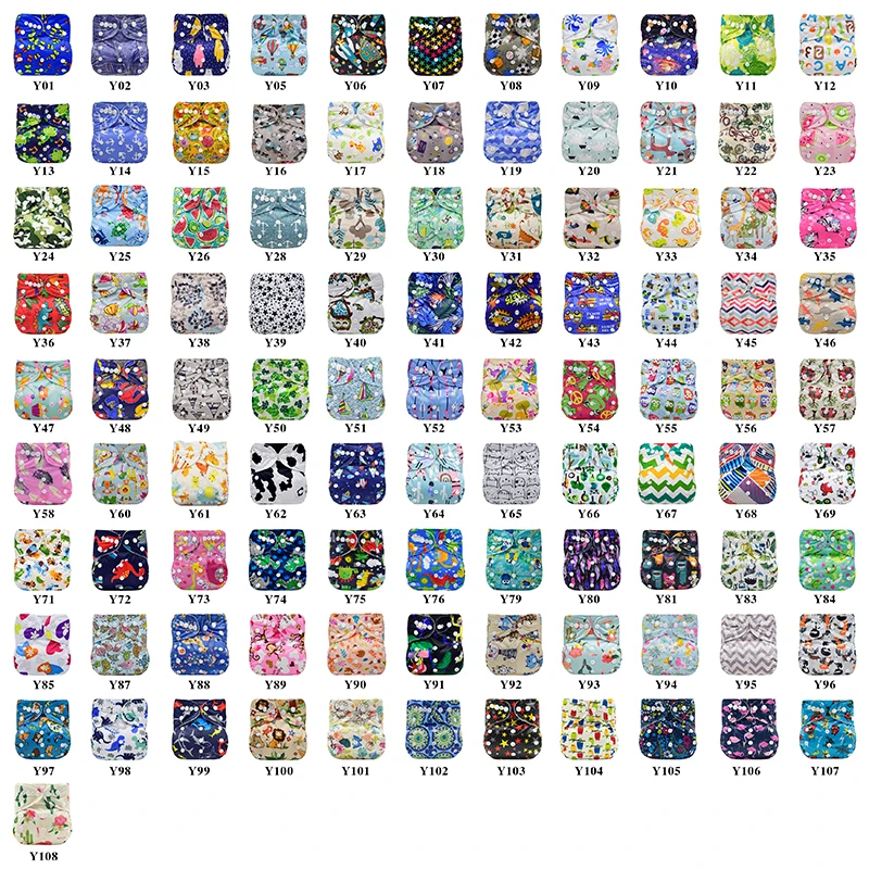 10 PCS MOQ Mumsbest Baby Pocket Cloth Diaper Baby White Snaps and Round Wing Cloth Diaper Fitted Cloth Diaper Free Shipping