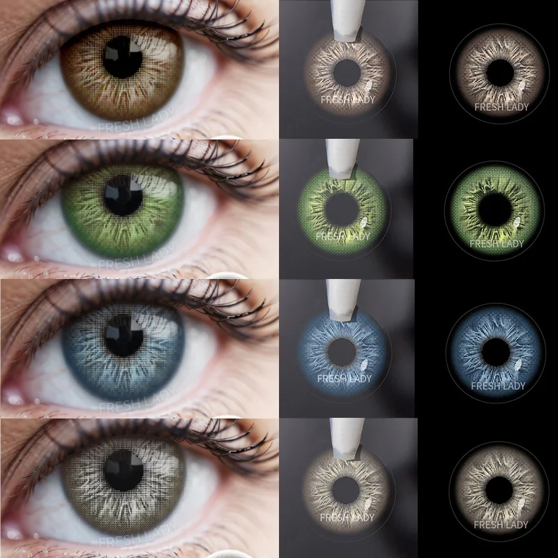 I Heart Iris Brown colour natural color contact lenses