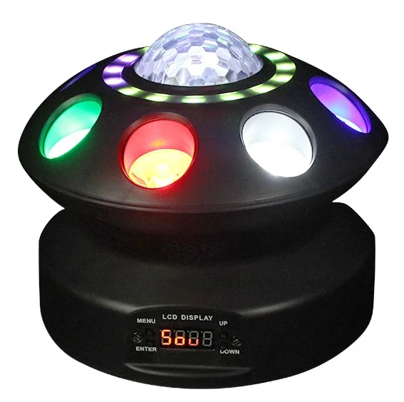 LED Beam Spot Wash 3IN1 Mini UFO Disco DJ Home Party Shaking Light