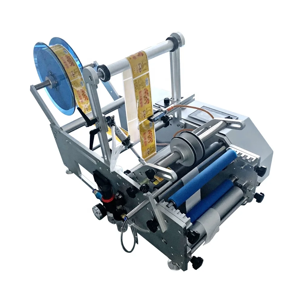 
Automatic Liquid Ketchup paste shampoo fruit Juice water hot melt glue labeling machine 
