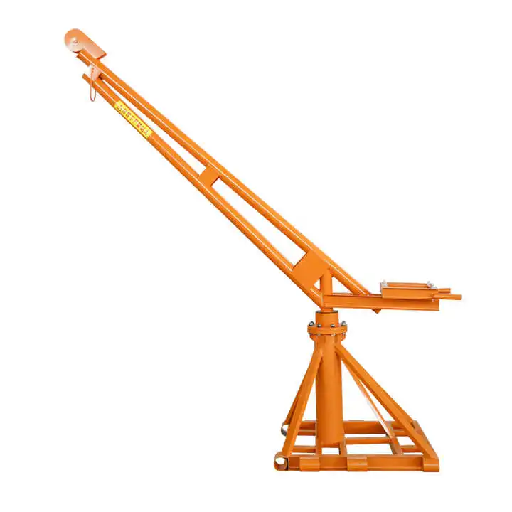 Household Construction Building Crane Hoist 500 kg 1000kg Mini Monkey Lift Small Lifting Crane