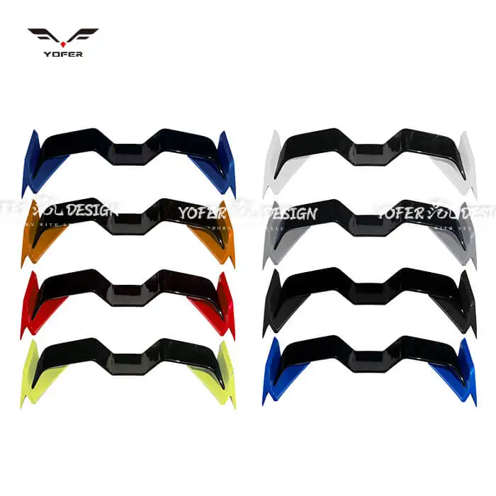 Yofer hot-sale abs Spoiler rear Gullwing car accessories bodykit trunk spoiler for civic