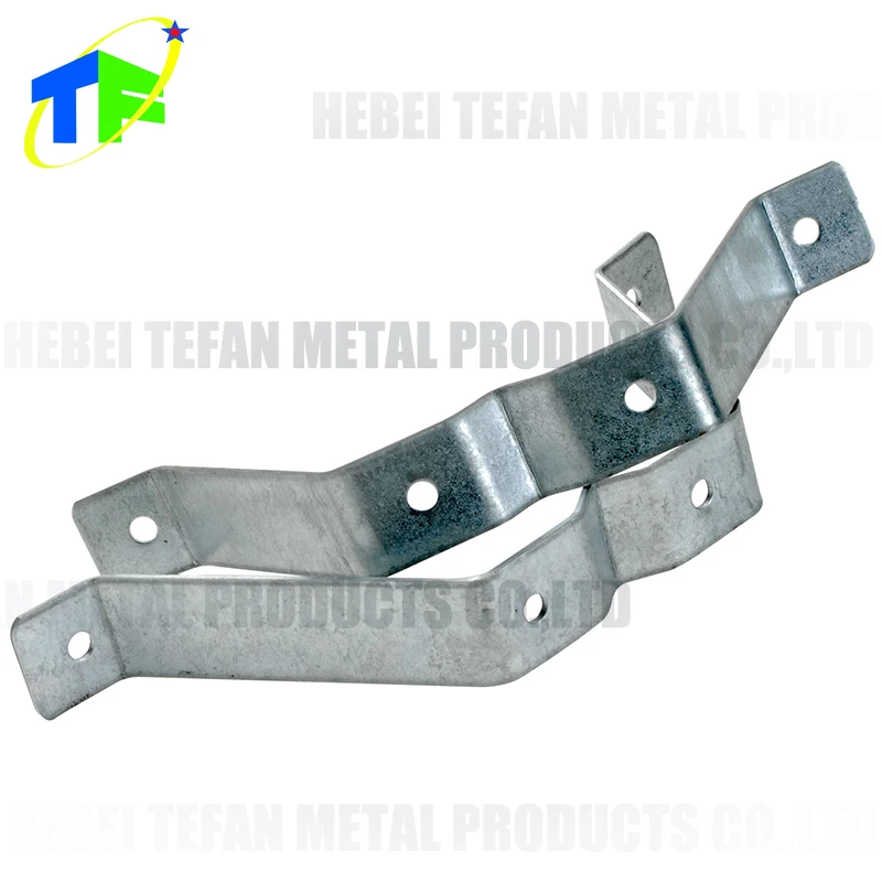 Custom OEM Heavy Duty Steel TV Antenna Mast Wall Mount Standoff Bracket