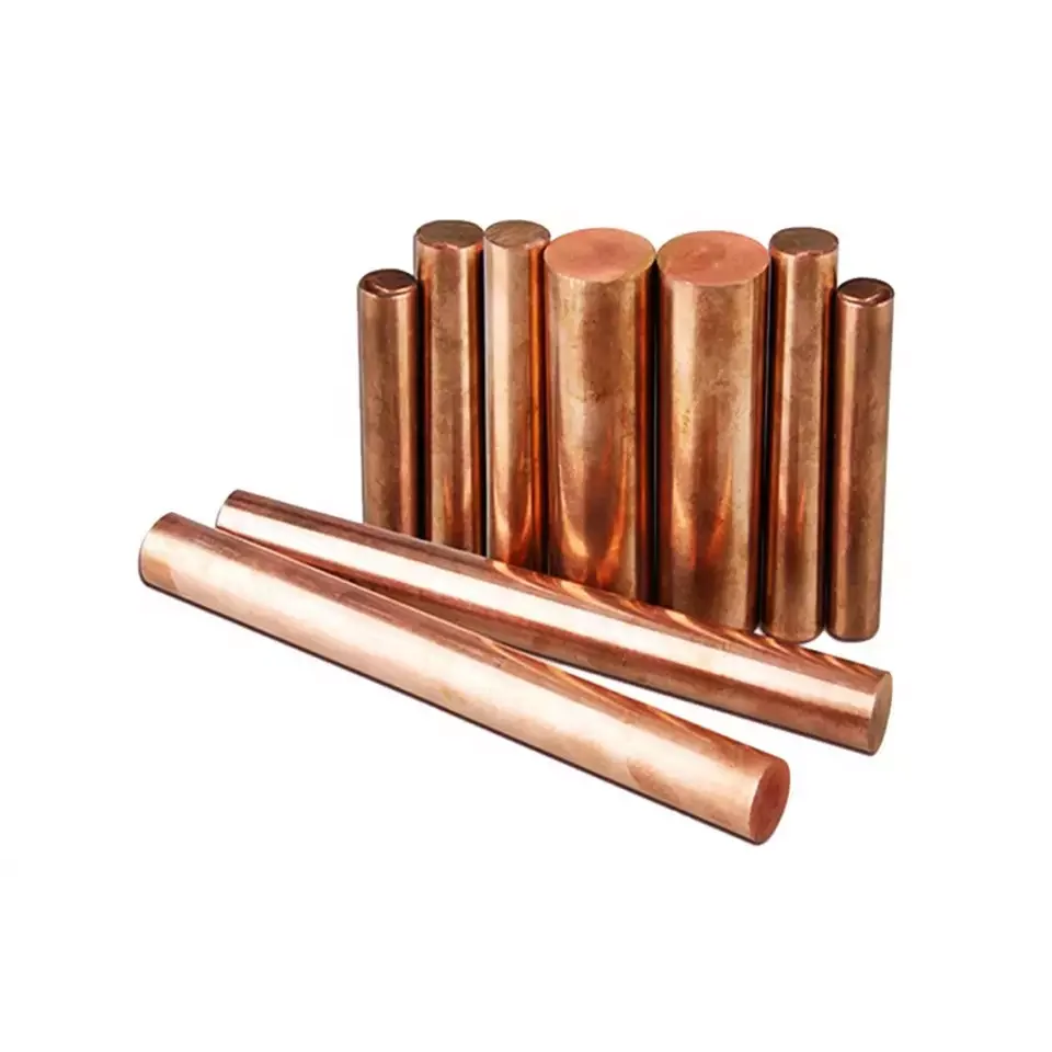 Hot selling wholesale supply C1011 C1020 C17200 copper rod 3mm buy copper bar red copper rod