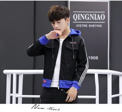 Chinese factory red jeans men shirts black jacket men jean jacket set