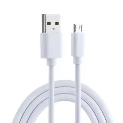 High Quality 2022 Wholesale Data Wire/round Micro Usb Charging Cable White Color