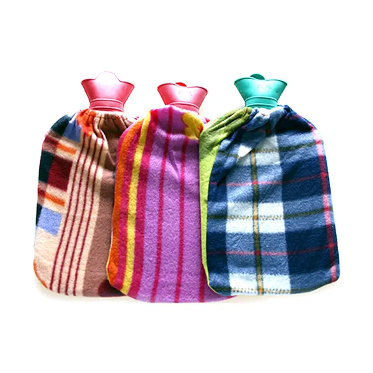 
Factory direct sales 2000Ml Rubber Hot Water Bag Hot water Bottle With Cover 