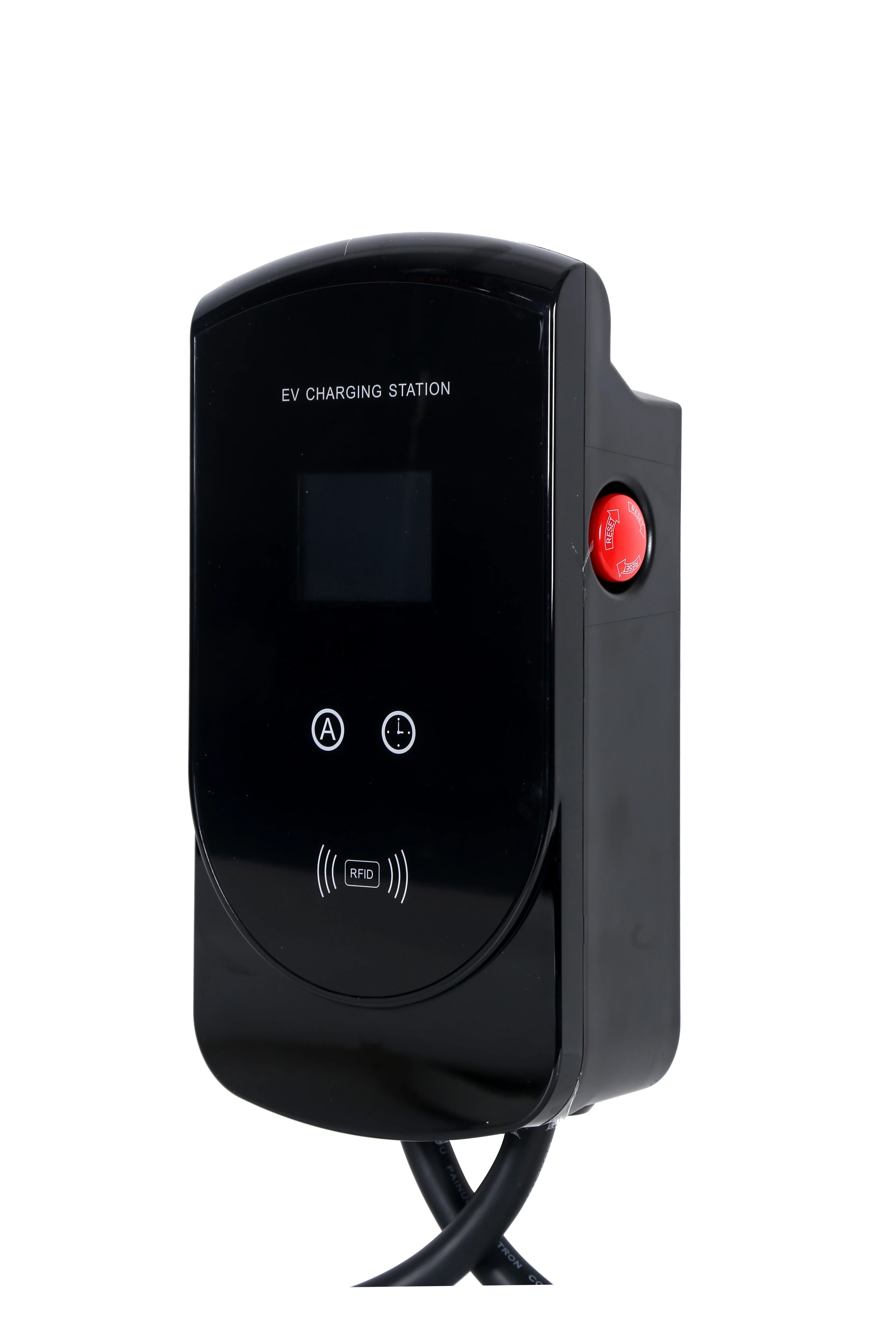 fisher APP control WIFI 7kw wallbox ev charging station with 5 meters SAE J1772 type 1 cable for household