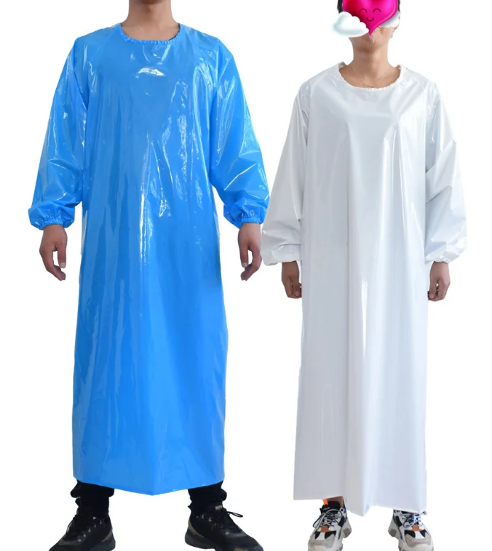 2020 hot-selling Waterproof Detectable butcher TPU apron for slaughter house
