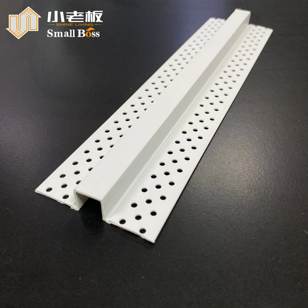 J Shadow Bead 1/2 Gypsum Board PVC Corner Bead 1-1/4 Drywall Corner Bead Vinyl