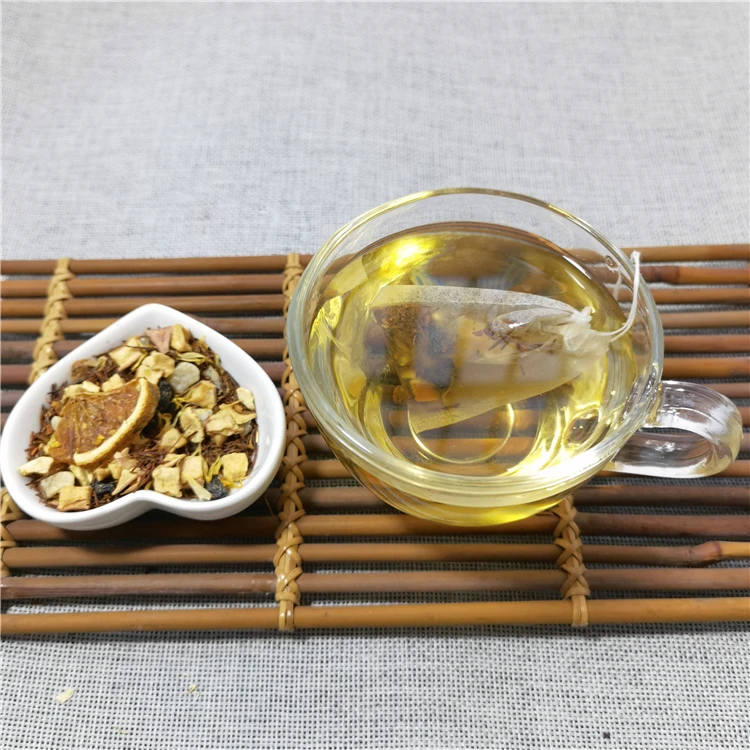 Bulk cheap price lemon fruit citrus south african rooibos black tea