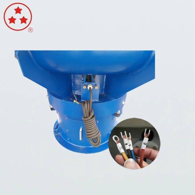 150L  Auto Separator Vibratory Finishing Tumbling Machine
