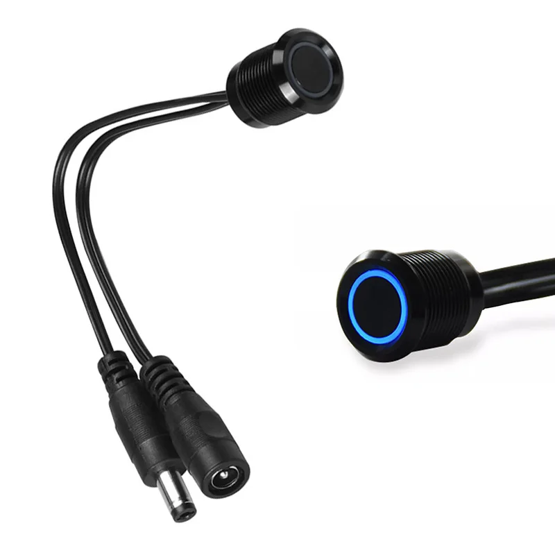 DC12V 24V 6A Metal Touch Dimmer Switch LED Cabinet Wardrobe Sensor Touching Switch for LED Strip