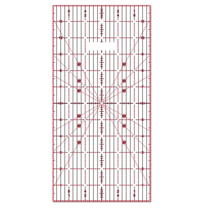 Сделанная на заказ двухцветная стёганая сетка для лоскутного шитья линейка гладкая блестящая тканевая отличные