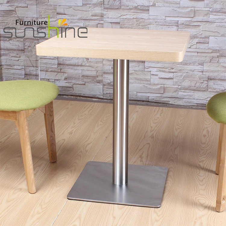 Custom Metal Table Legs Furniture Dining Table Stainless Steel Pedestal Table Base