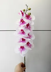 Indian Ceiling Hanging Gold Artificial Bunches Paper Tulip Carnation Wisteria Dried Flowers With Pot