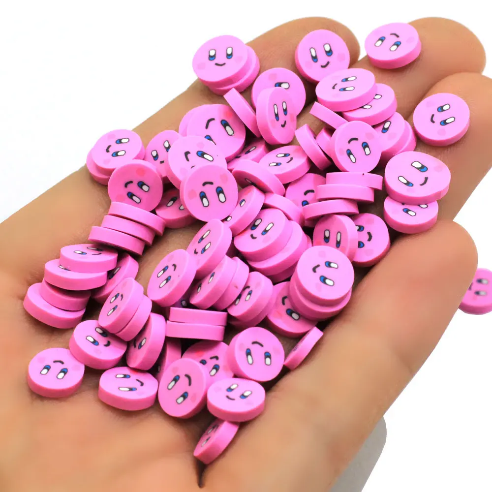 Square Soft Clay Craft Polymer Sprinkles for Slime Cake Decoration DIY Scrapbooking