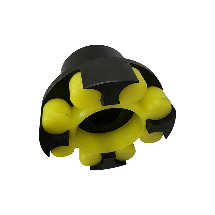 High torque transmission efficiency drive shaft jaw flexible coupling for reducer gearbox