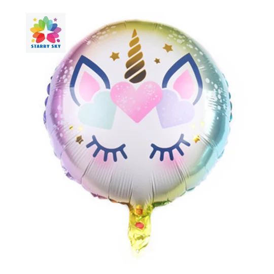18 inch black background powder white dot spherical aluminum film balloon birthday decoration party Party Balloon Decoration