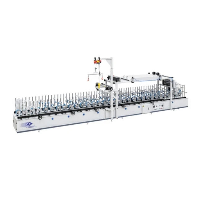 helpful brand HZ650A1 cold glue pvc laminating machine(PVC&Scraping coating type) profile Lamination Pvc Film Laminating Machine