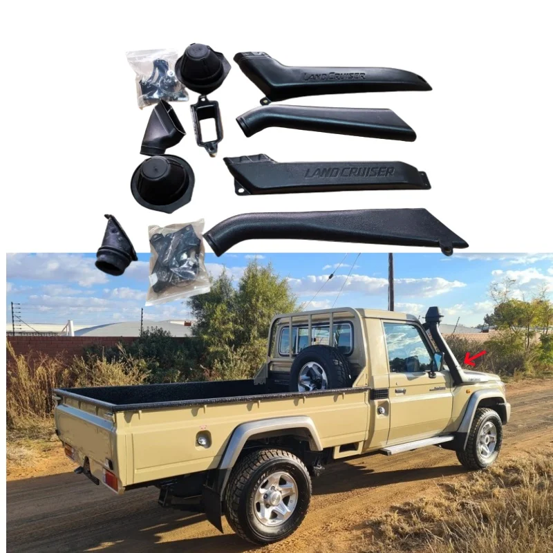 Аксессуары для автомобиля YBJ трубка land cruiser 76 FJ79 lc79 70 75 78 80 sonkle Wade горло джип водосточная труба выхлопная