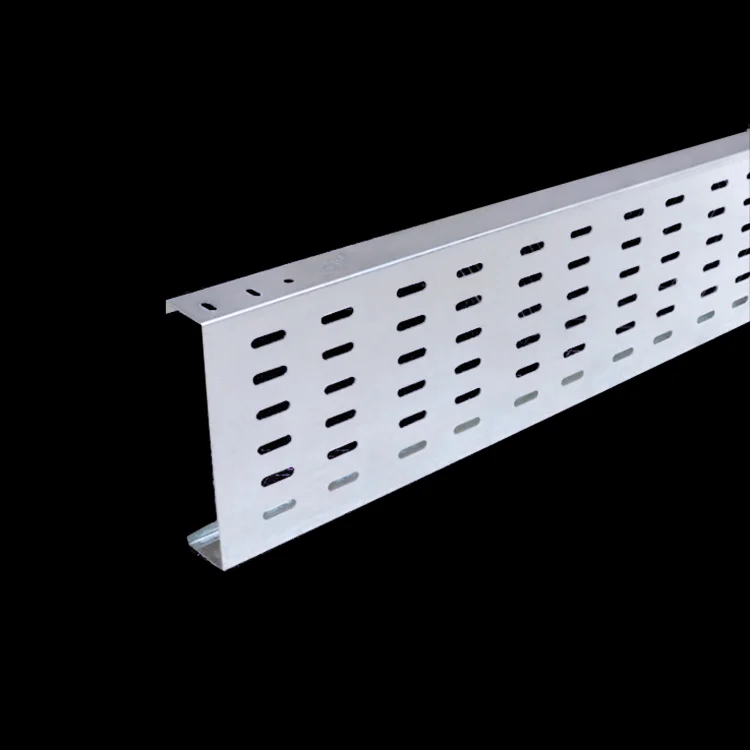 CE Certificate Customized Pre-galvanized steel perforated cable tray