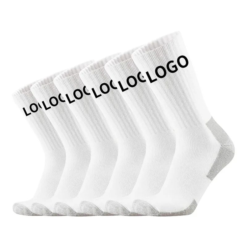 Jindi Long Performance Life High Quality Luxury Cotton Classic Socks Fashion Sport Streetwear Custom Logo Socks