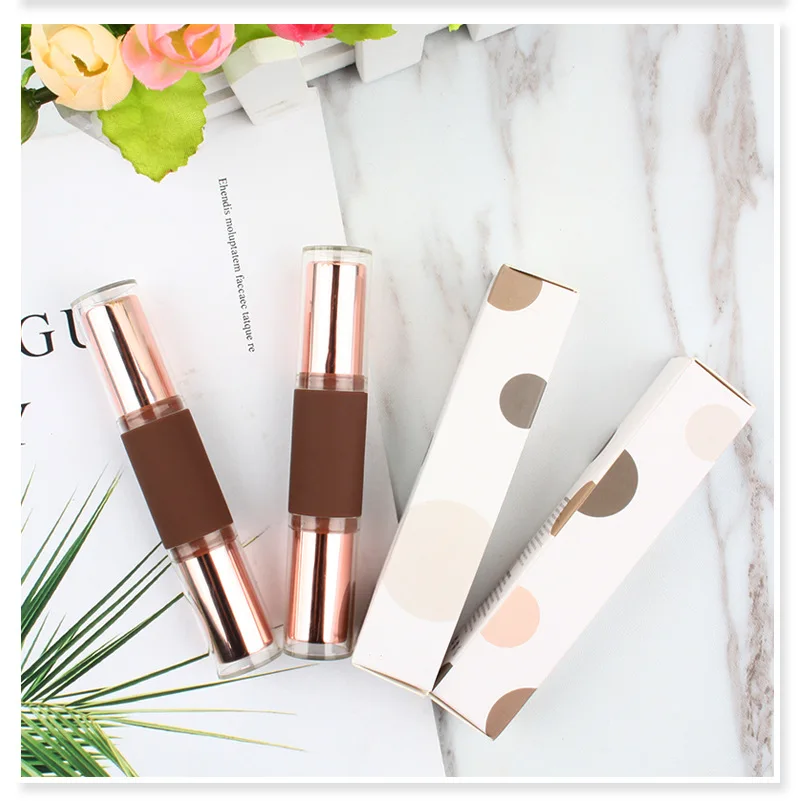 Face Makeup Pen Style Double-ended Highlighter Contour Stick