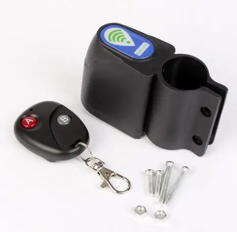 2022 New Factory Price Bicycle Lock Remote Alarm Anti-Theft Car Lock Alarm Bike Lock for Mountain Bike