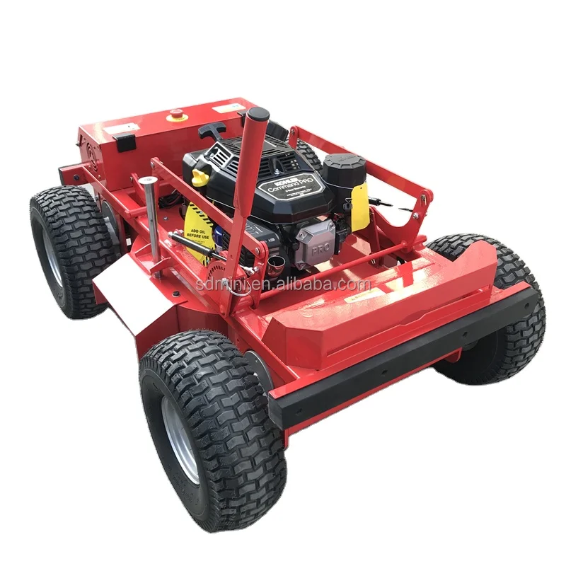 FREE SHIPPING Chinese TADA Automatic RC Lawn Mower Robot Gasoline Grass Cutting Machine For Sale Agricultural