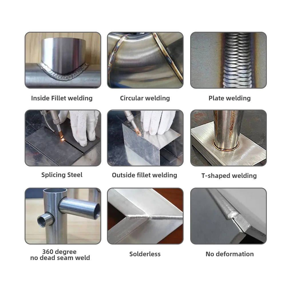 1500w 2000w 3000W 4 in 1 laser welding machine water-cooled stainless steel metal laser welding machine