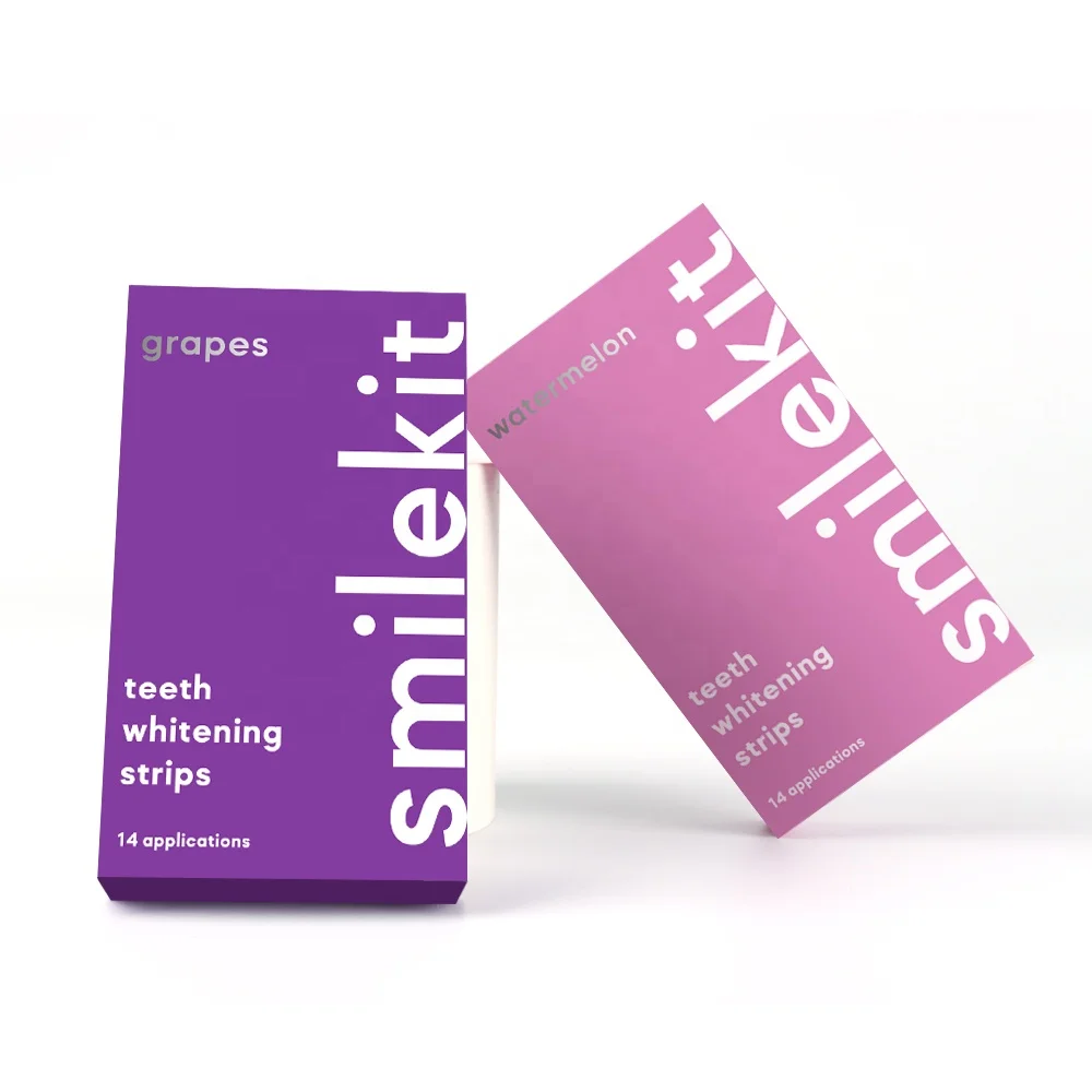 Fruit Flavour Whitening Teeth Sticker Home Use Portable Tooth Strips