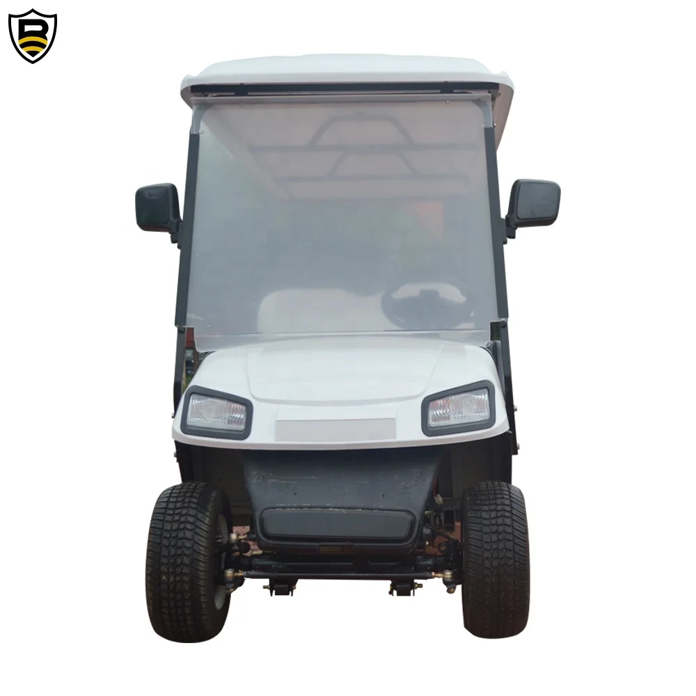 Battery Operated 2 Sets Off Road Sightseeing Car Airport Electric Golf Cart Fast