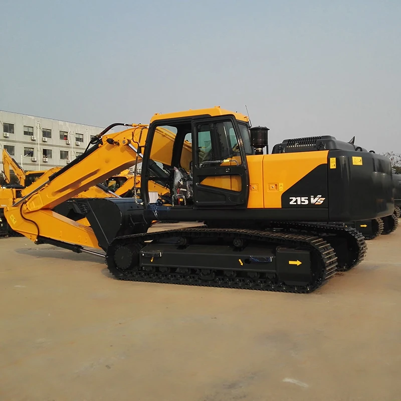 HX210L 21Ton Medium Crawler 0.9 m3 Bucket Earth-moving Crawler Excavator 21Ton With 4 Stage Engine Price