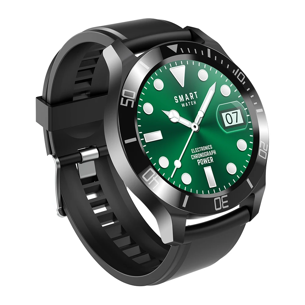 
Android Touch Screen Silicone Sleep Tracker 250mah Music Sim Oem Smart Watch 